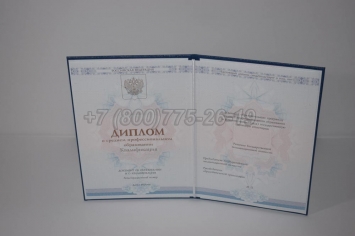Диплом Колледжа 2016г ГОЗНАК в Смоленске
